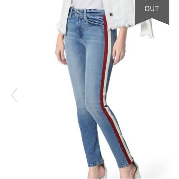 Joes Jeans Charlie w/ Lambskin Leather Str… - Picture 1 of 6